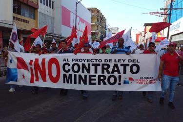 Panama protest