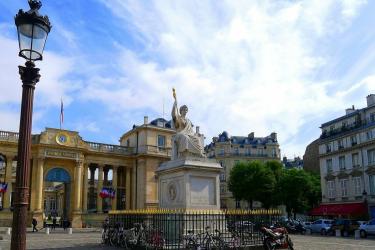 Outside the National Assembly, the symbol of ‘The Law’ stands over a political arena where the meaning of democracy and popular sovereignty is fiercely contested