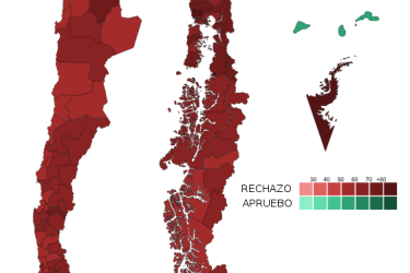 Chilean draft constitution vote graphic